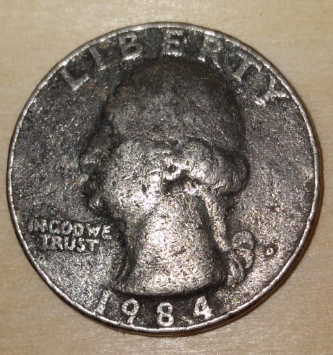 1984-D-Quarter-Black-Spots-And-Looks-Pitted